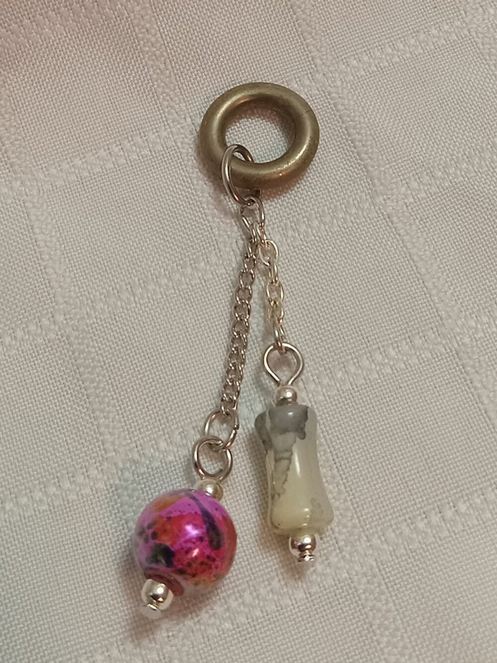 Handcraft durable and removable jewelry for dreadlocks—single or double dreads
